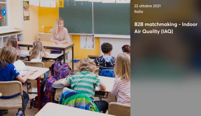 Workshop B2B  Matchmaking - Indoor Air Quality (IAQ) 22 ottobre