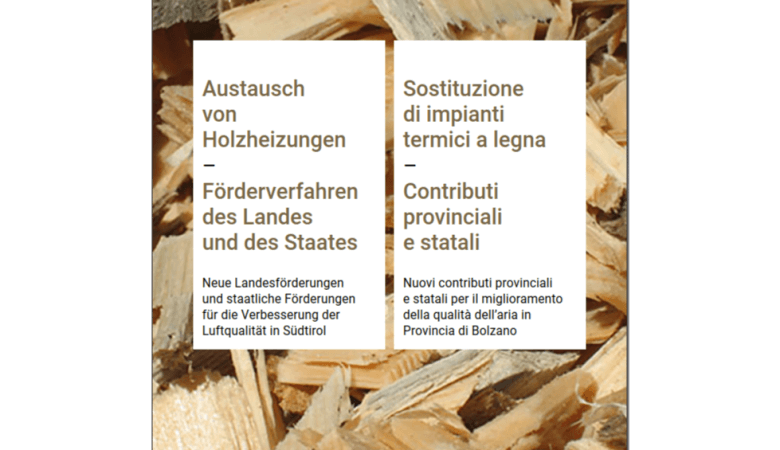 Austausch von Holzheizungen- Förderverfahren des Landes und des Staates  - 24.10.2023 NOI Techpark