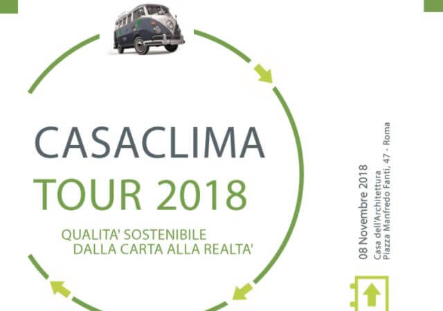 CasaClima Tour 2018 Rom am 8.11.