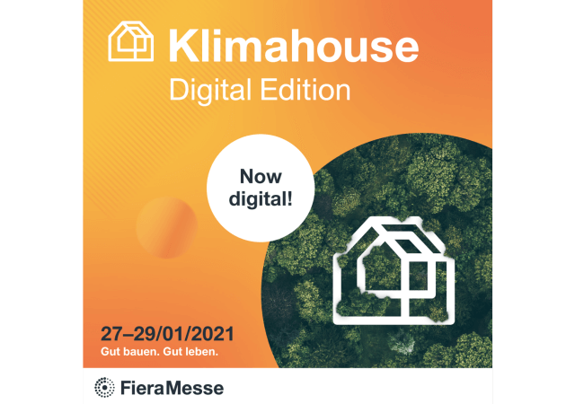 Klimahouse Digital Edition, 27.1. - 29.1.