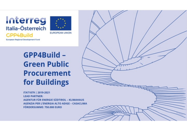 News Green Public Procurement for Buildings