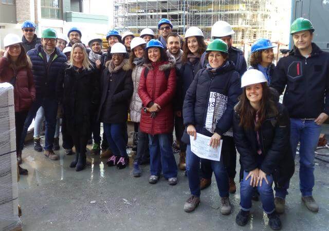 Master CASACLIMA-BIOARCHITETTURA besichtigt Baustellen in Bozen