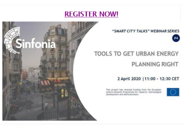 Sinfonia Webinar: Tools to get urban planning right, 2 april 2020