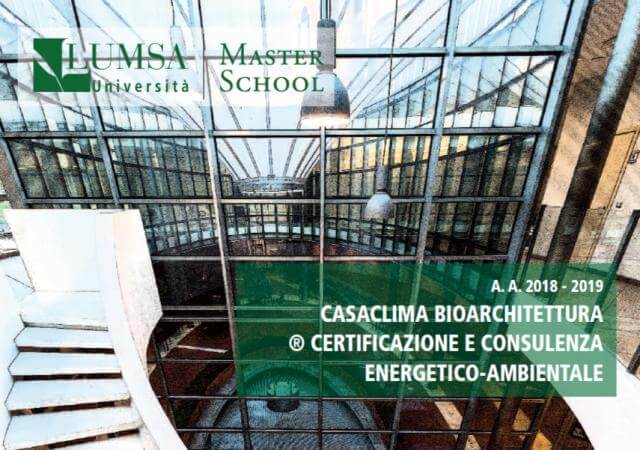 Masteraufbaustudiengang CasaClima Bioarchitettura